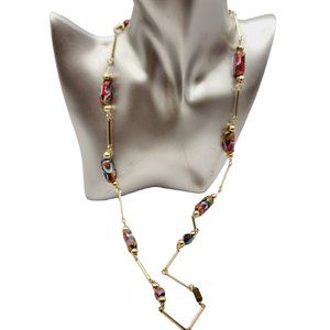 Vintage Murano Glass Necklace (A712-A)